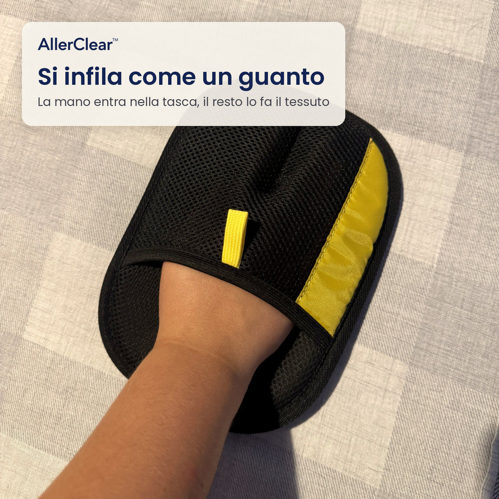 La mano si infila nel guanto come in una tasca (bozza)